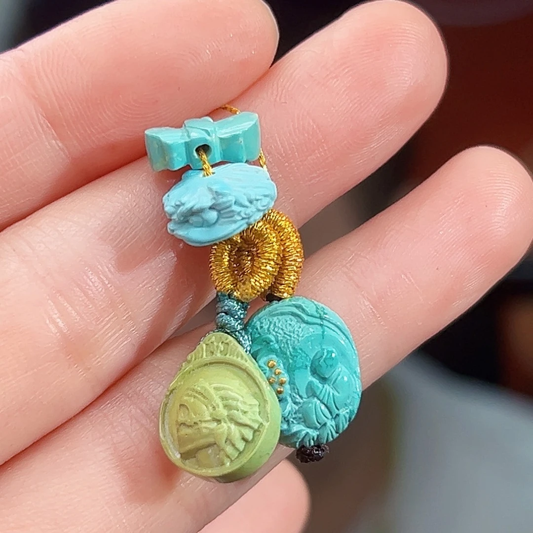 绿松石未镶嵌珠宝奇石