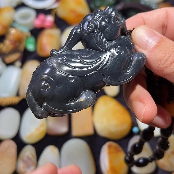 和田玉未镶嵌吊坠(不含链)