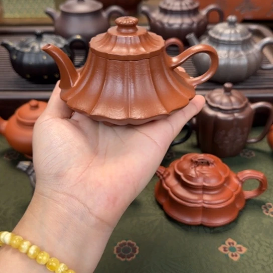 L***I茶壶紫砂云炉赵庄朱泥