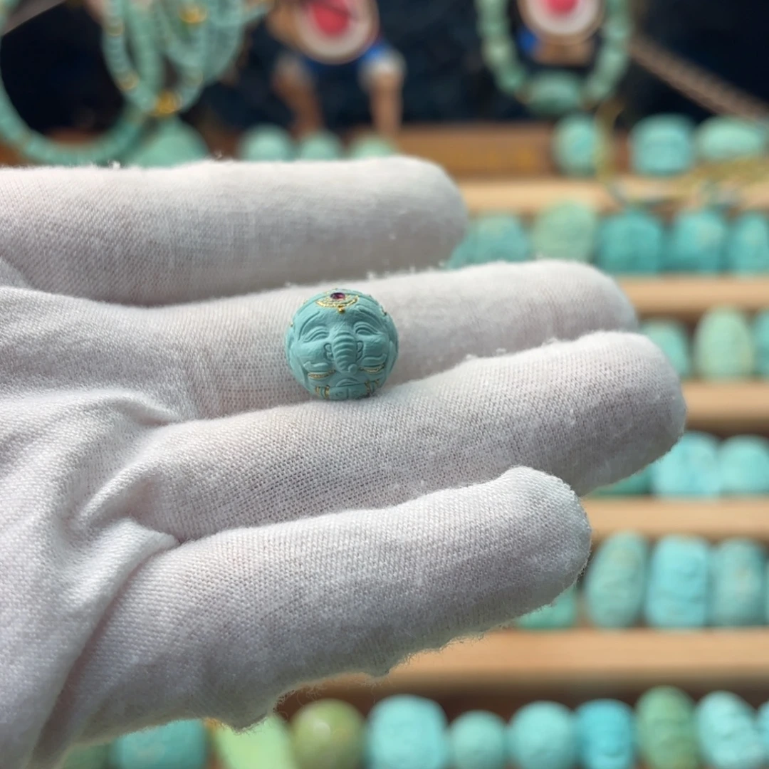 绿松石未镶嵌配饰