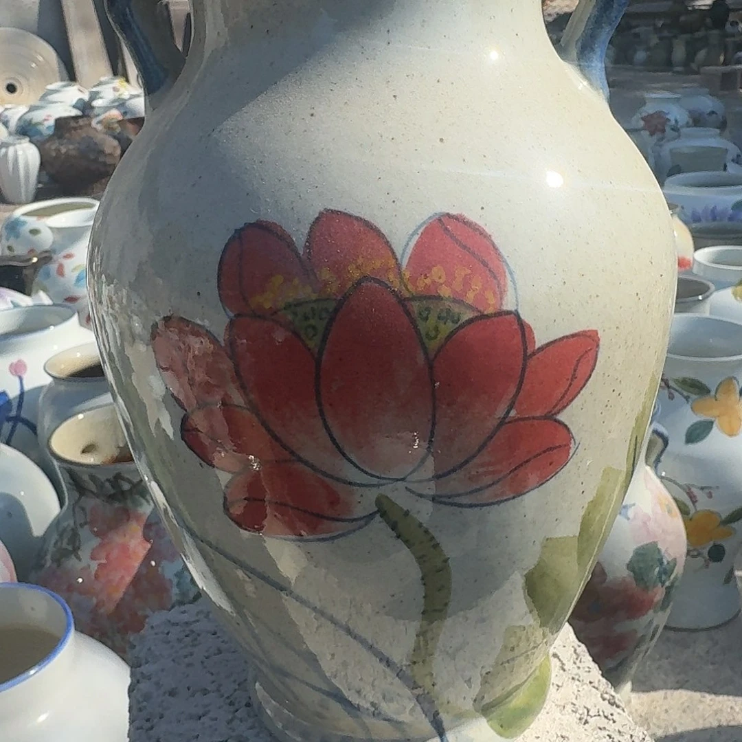 陶瓷微瑕景德镇手工花器