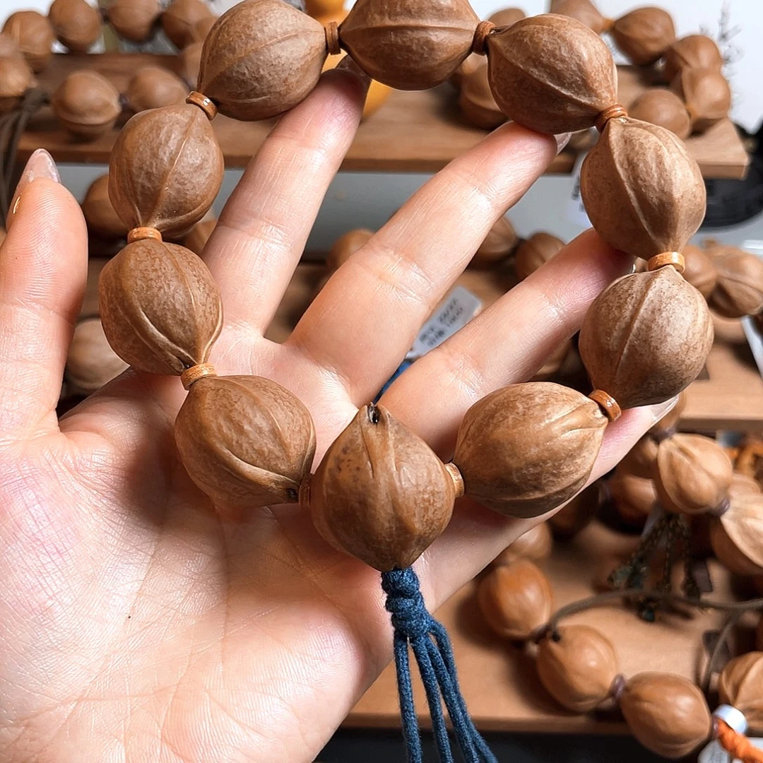 低***叔橄榄核手串/手链22/28梅林铁核