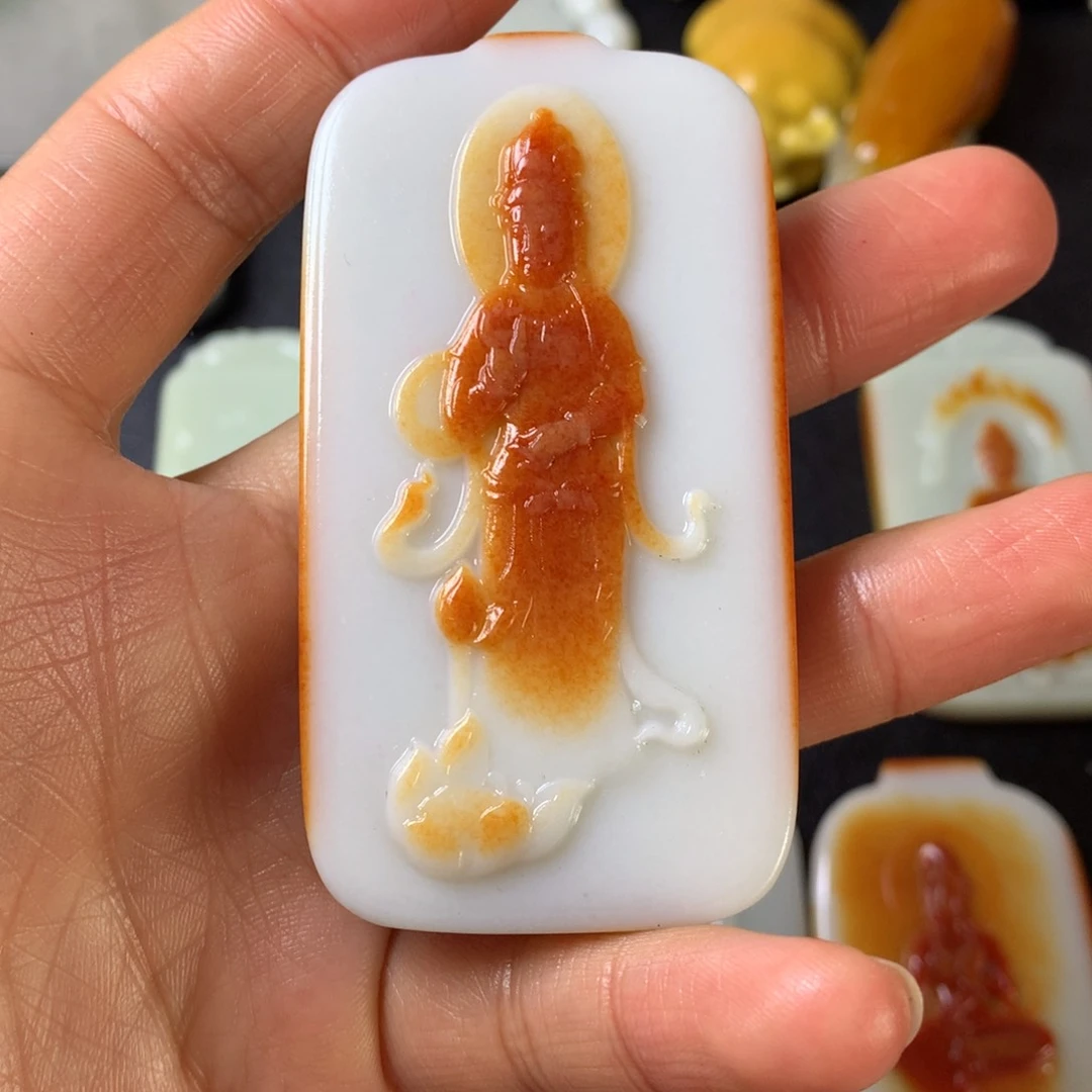 和田玉颈饰未镶嵌陈*少