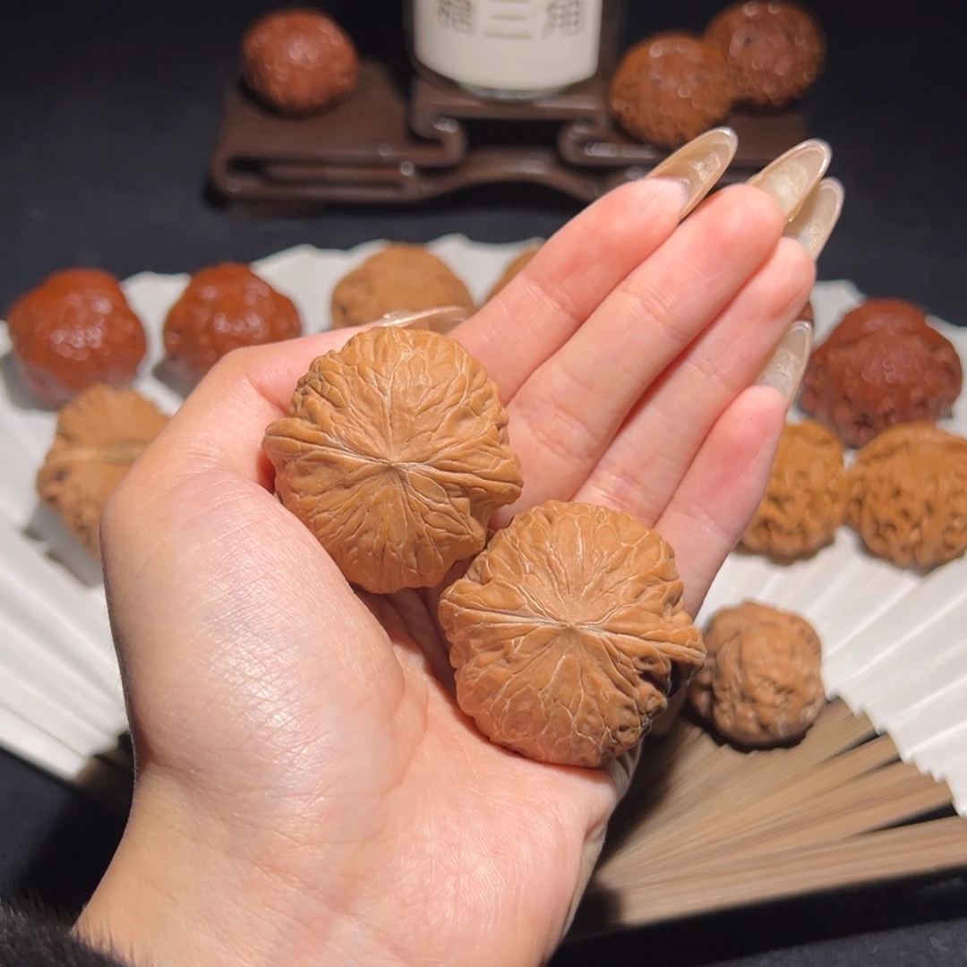 文玩核桃吊坠39+铁锤