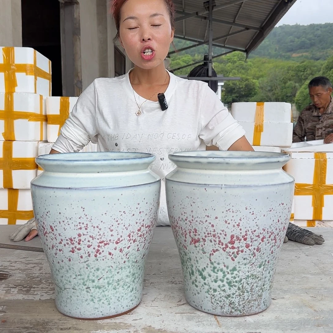 紫砂花盆王嫂花盆0712-136高25口19