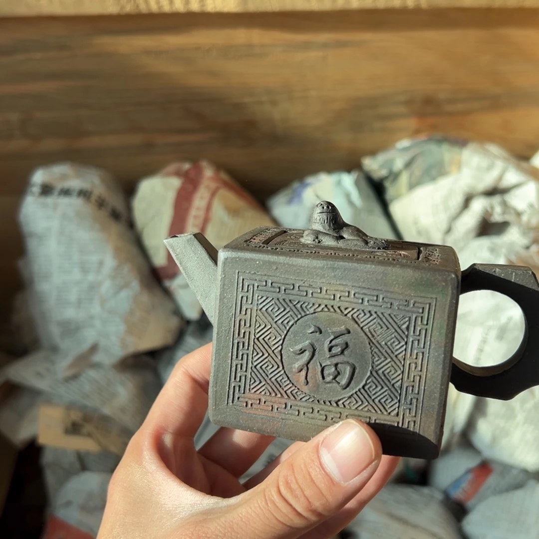 紫砂茶壶老厂紫砂壶一件！