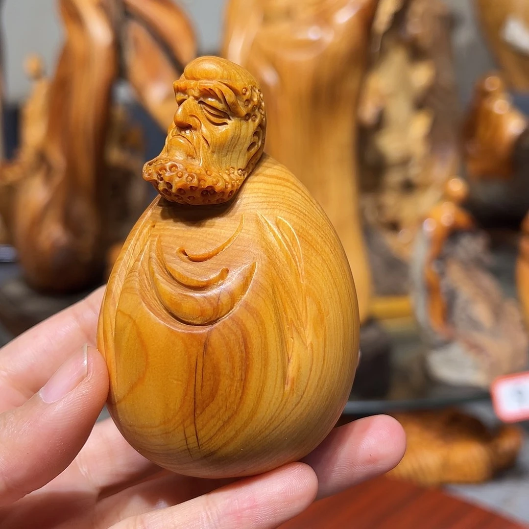 柏木（崖柏）崖柏木手把件摆件