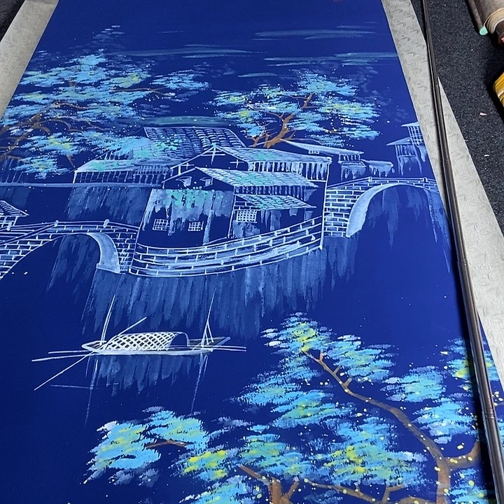 字画收藏江南水乡