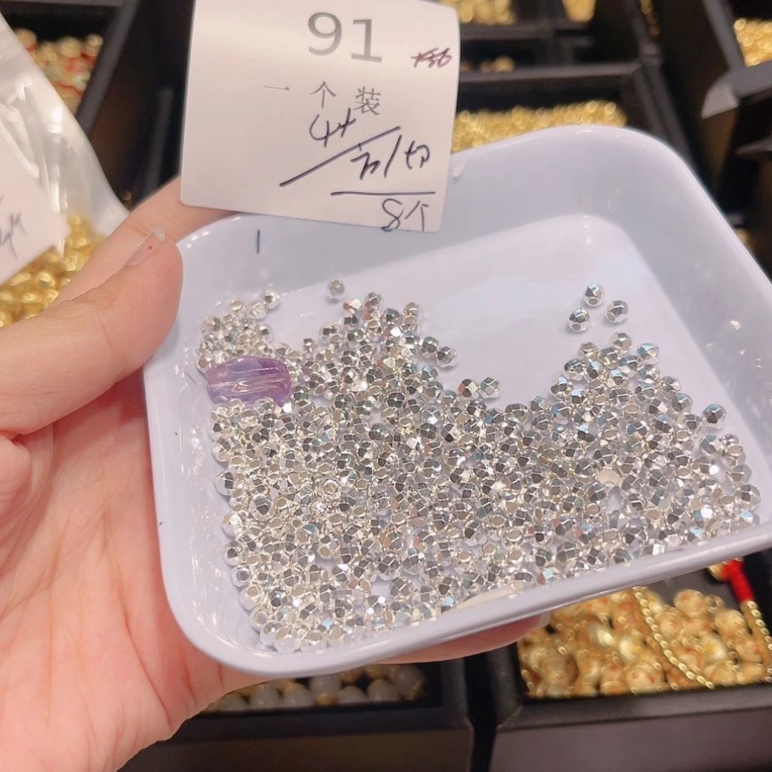 紫晶珠宝半成品银S925镶嵌91