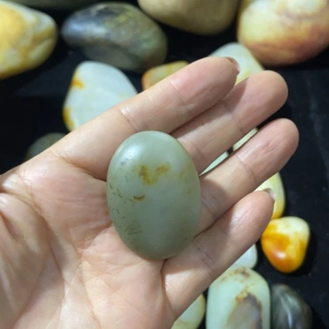 和田玉（糖玉）未镶嵌车挂