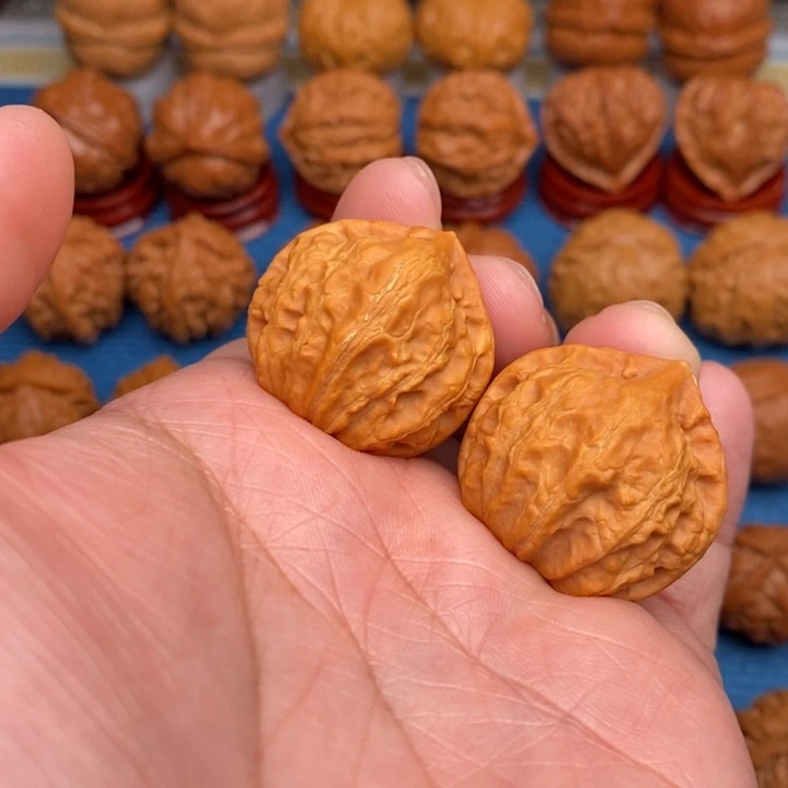 把件文玩核桃小官帽