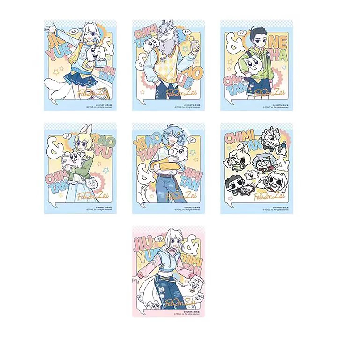 【拆袋】《非人哉》奇米蛋联名伪拍立得盲盒