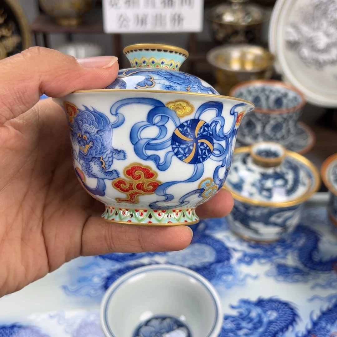 …***…瓷片景德镇手工手绘陶瓷