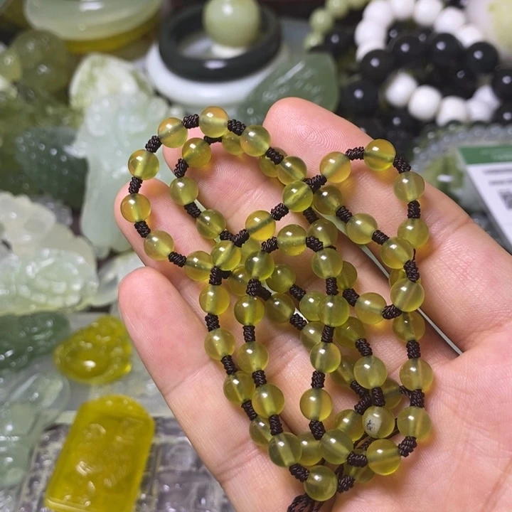 岫玉岫玉颈饰未镶嵌一**顺