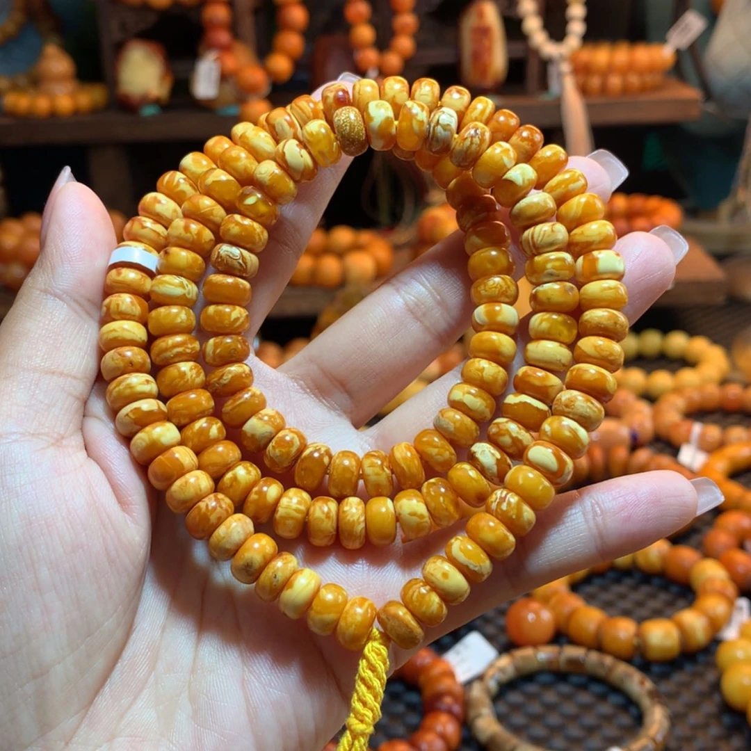 【闪购商品】手串蜜蜡未镶嵌蜜蜡手链