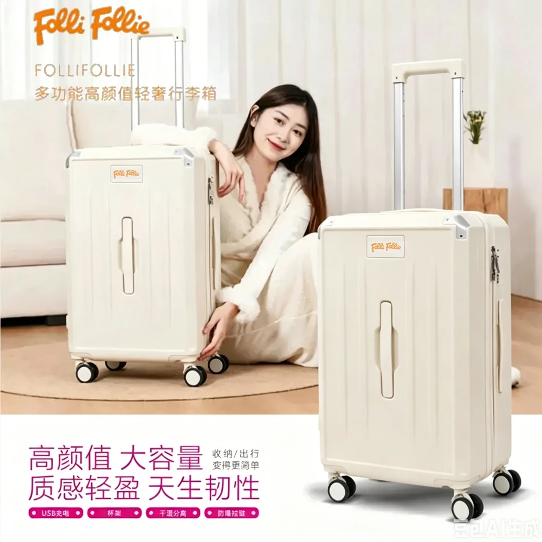 MOONGU&CO.Folli Follie 摩登时代 多功能行李箱