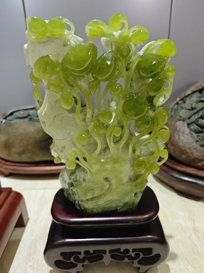 家居摆件岫玉雕件