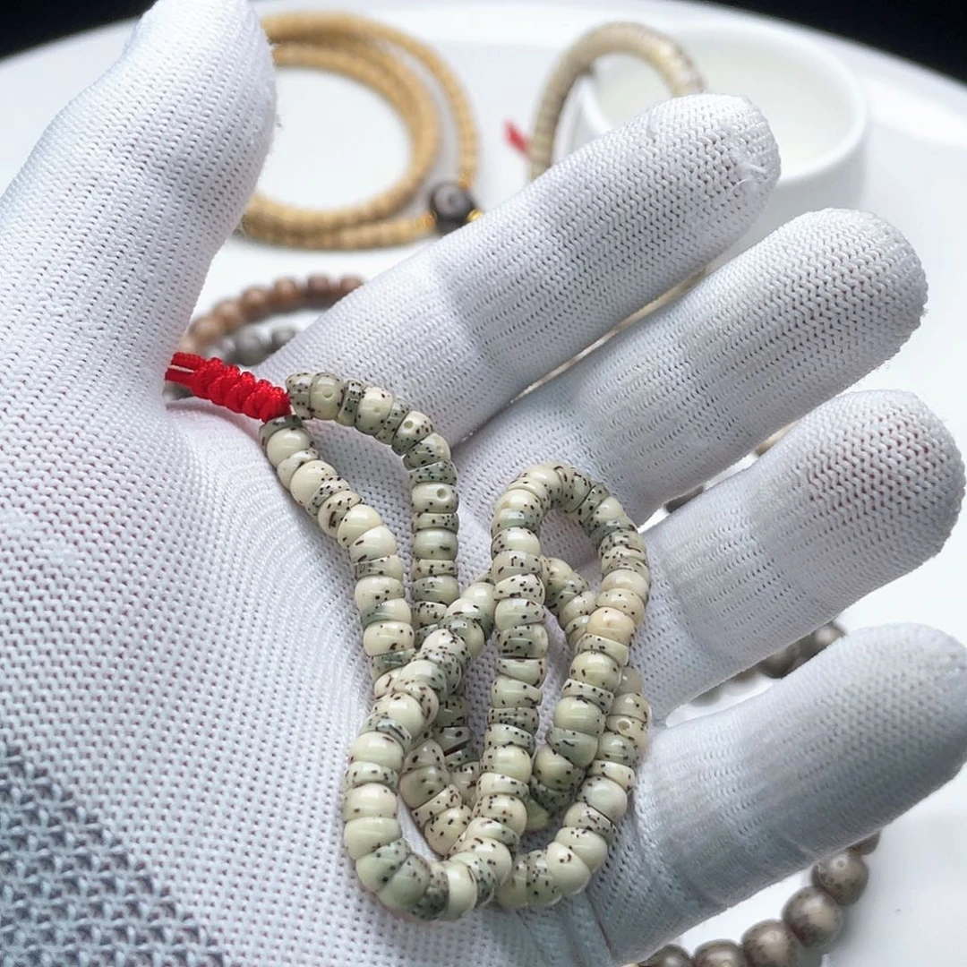 星月菩提手串石玉料卡6大肠