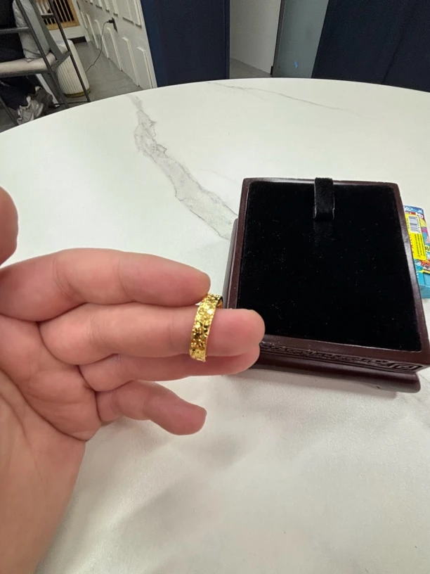 合金戒指 真金白银，时尚气质百搭