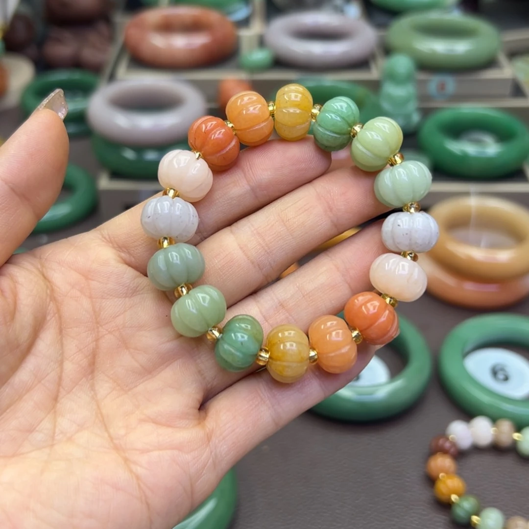 未镶嵌手镯石英岩玉自*