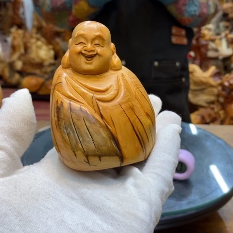 柏木随**散太行崖柏根雕
