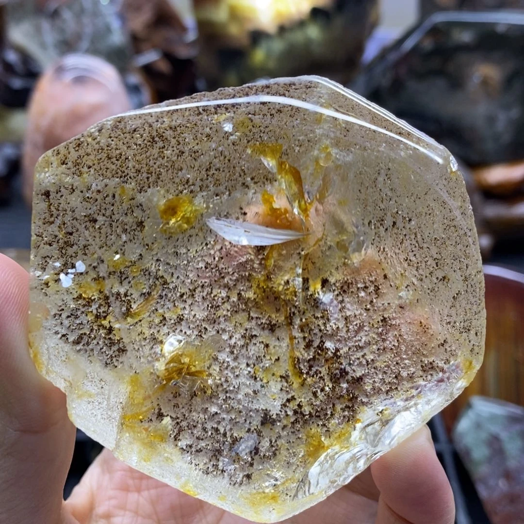 水晶珠宝半成品未镶嵌