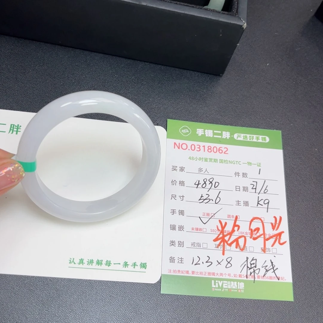 翡翠手镯未镶嵌多人