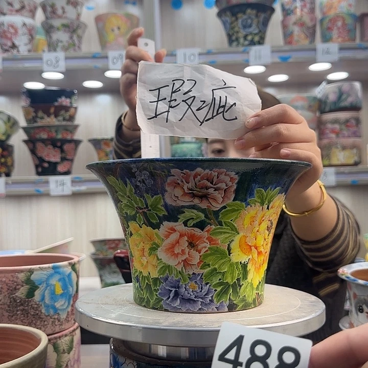 紫砂花盆瑕疵瑕疵488