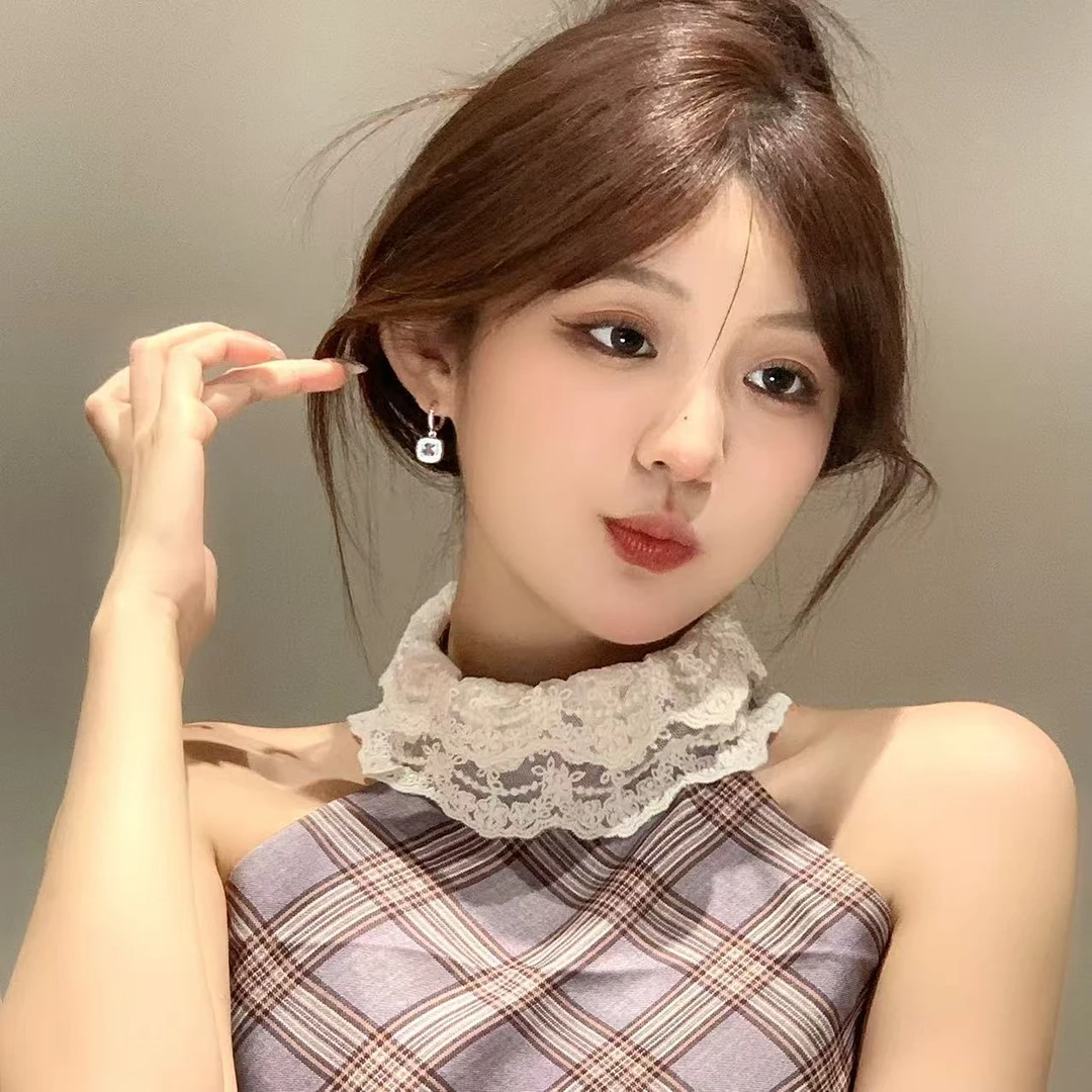 FULL GIRLISH耳环00968几何小巧精致耳钉耳饰