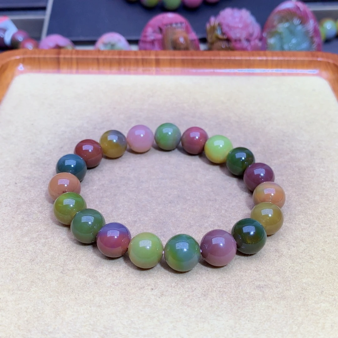 玛瑙未镶嵌手链盐源双十一