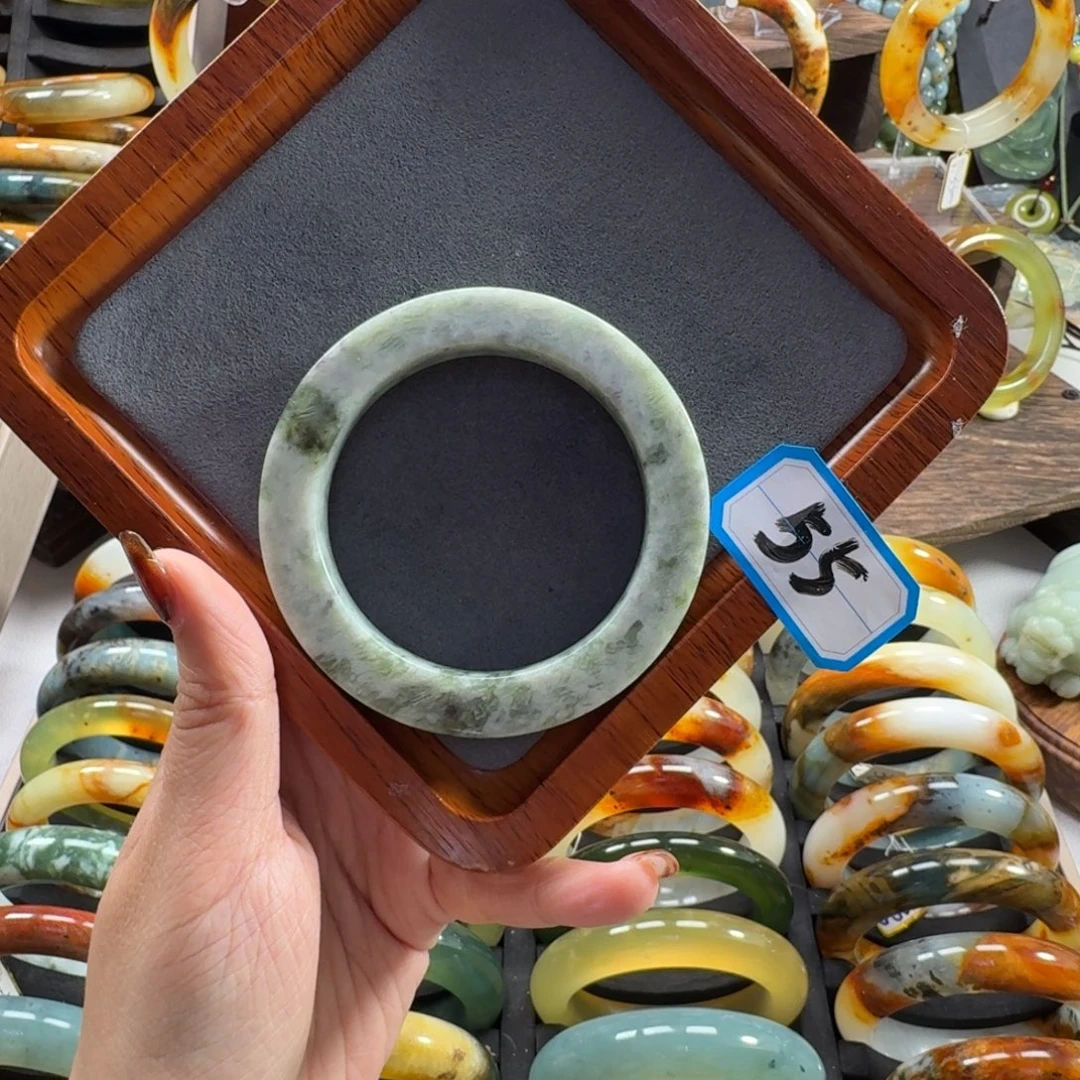 蛇纹石玉合金手镯