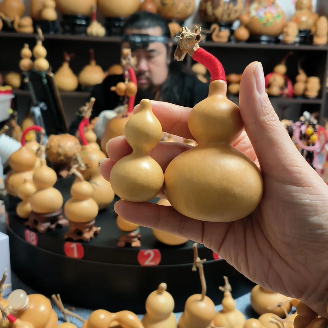 麦***子葫芦福禄双全手把件事