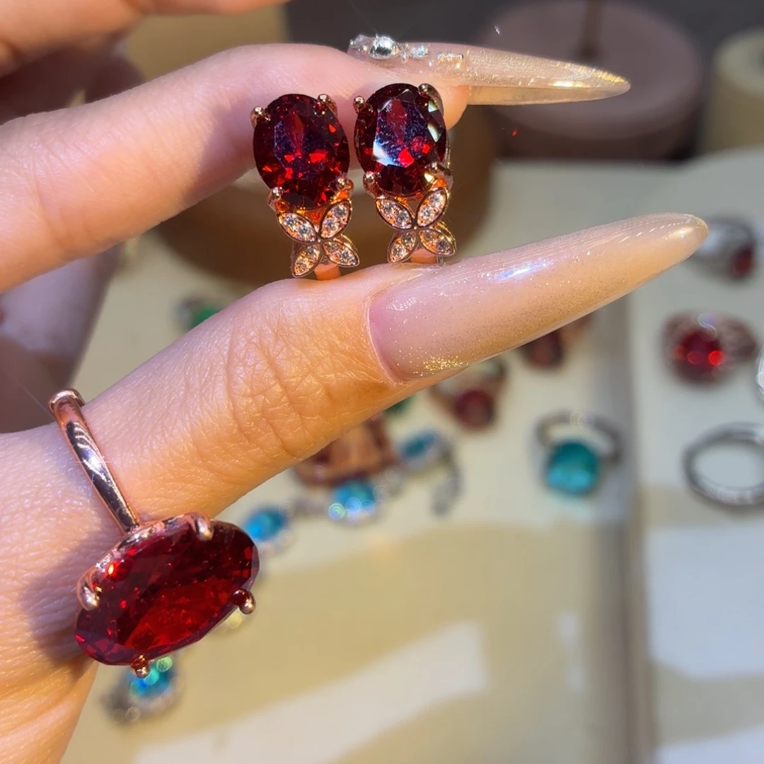 合成立方氧化锆合金耳扣