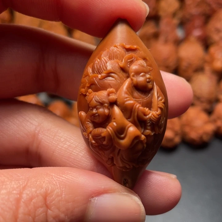 【闪购商品】橄榄核手串/手链和合二仙