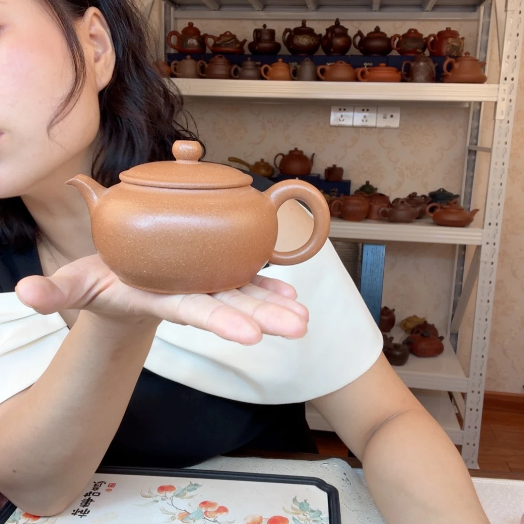 米***8茶壶紫砂精工制作微暇