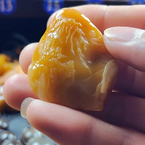 田黄石老*田黄石摆件