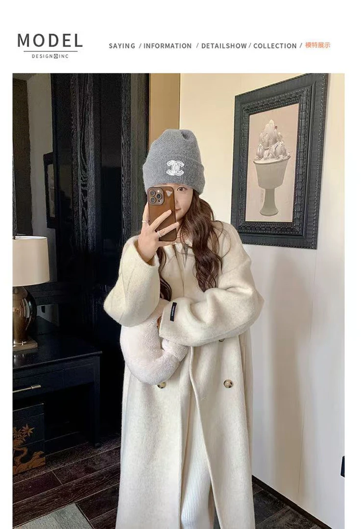 2025年新款长毛羊毛大衣