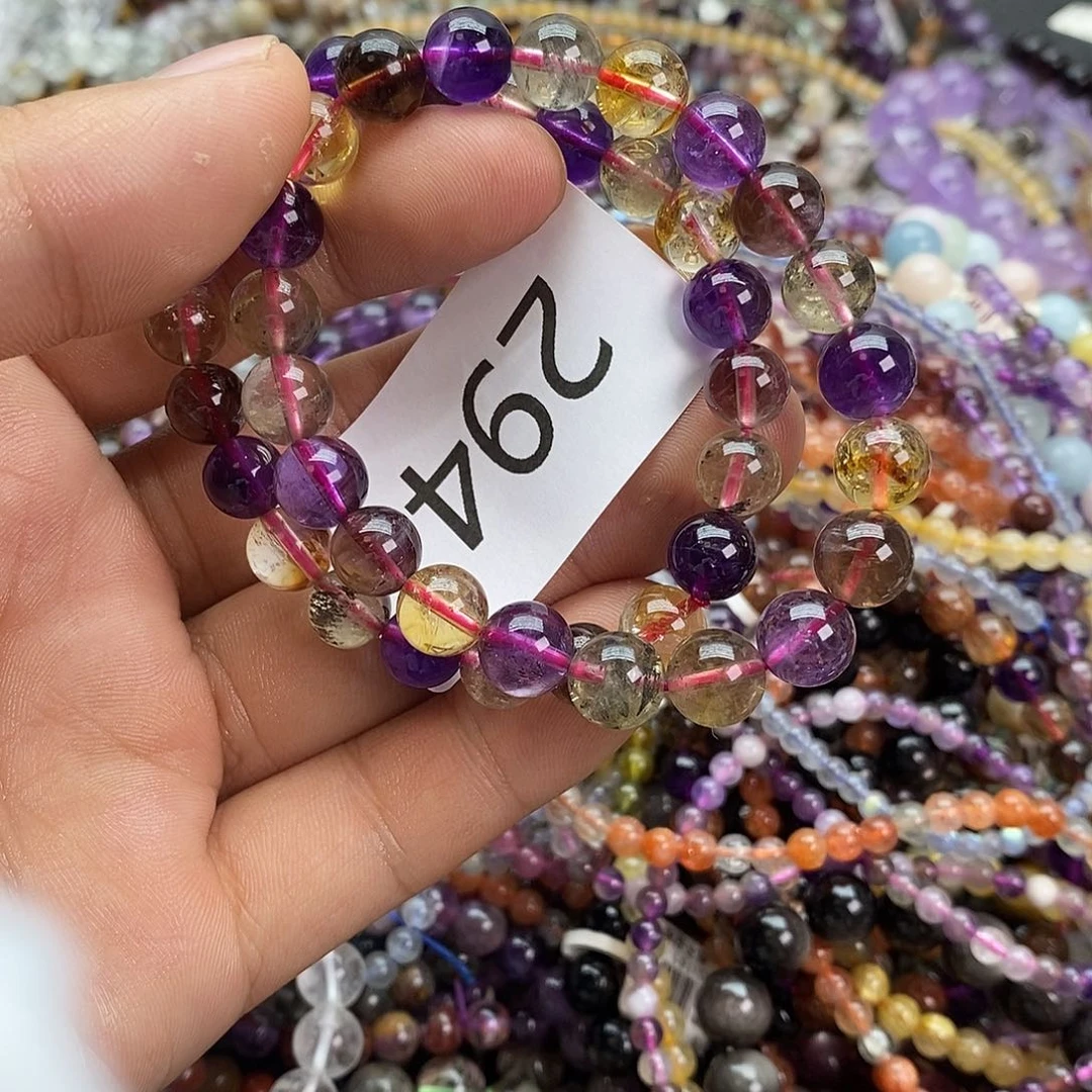 水晶手链未镶嵌手链多样性发其一