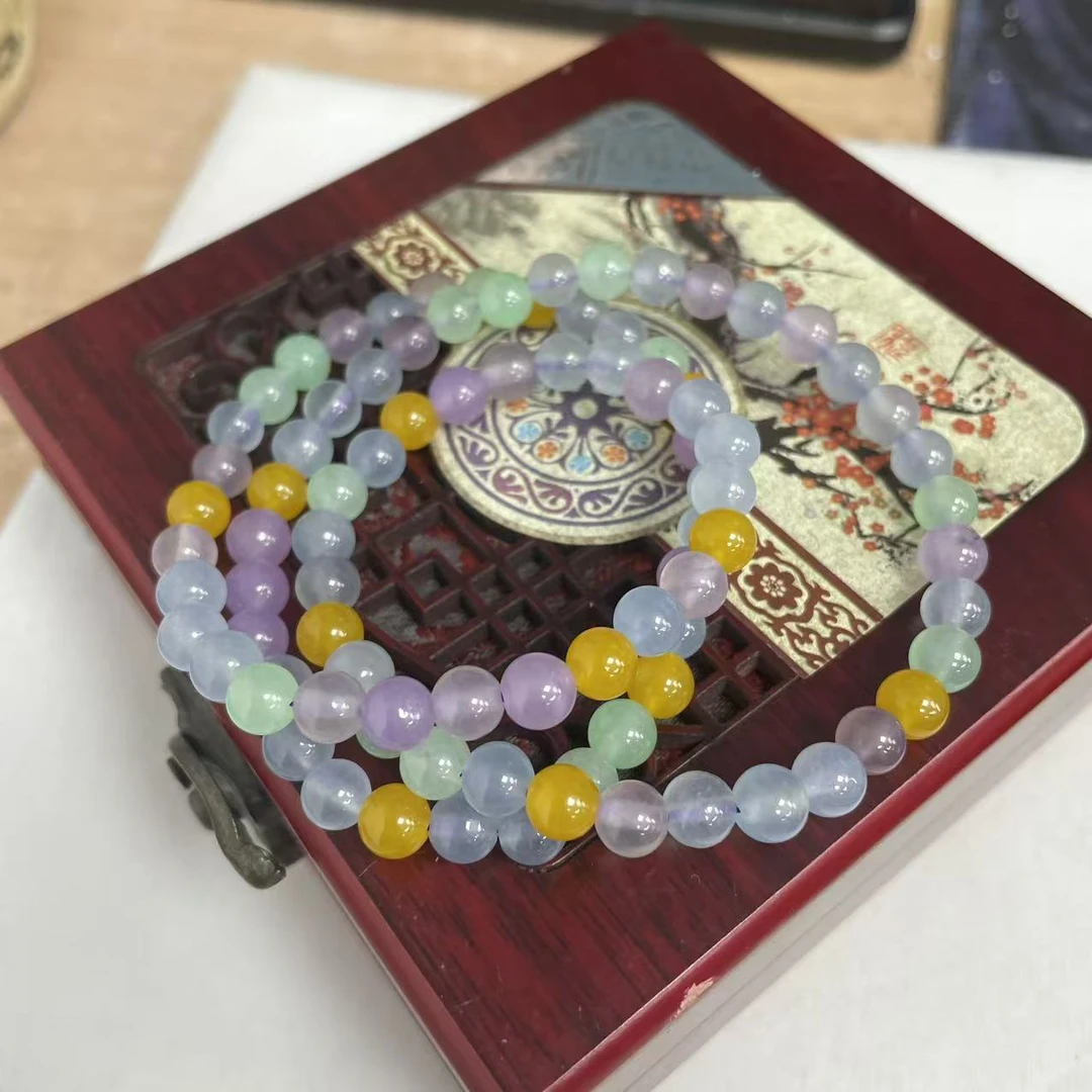 【大喜儿】多色多圈6m手链-12WQ2340时尚女士多样性发一个奇石