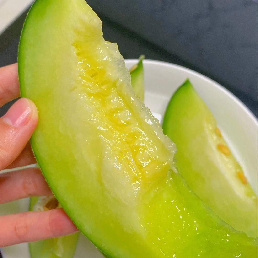 【即时零售】网纹蜜瓜 哈密瓜软糯香甜2颗装约5-5.5斤(直接吃 脆口甜,放两天糯甜口感)新鲜
