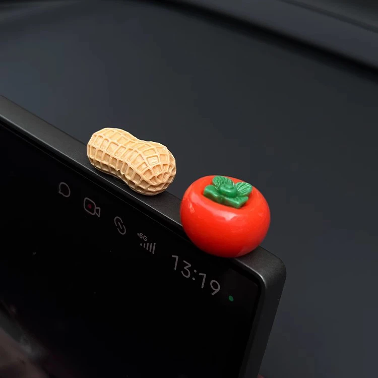 创意卡通好事发生汽车摆件电动车内装饰用品中控台车载后视镜摆件