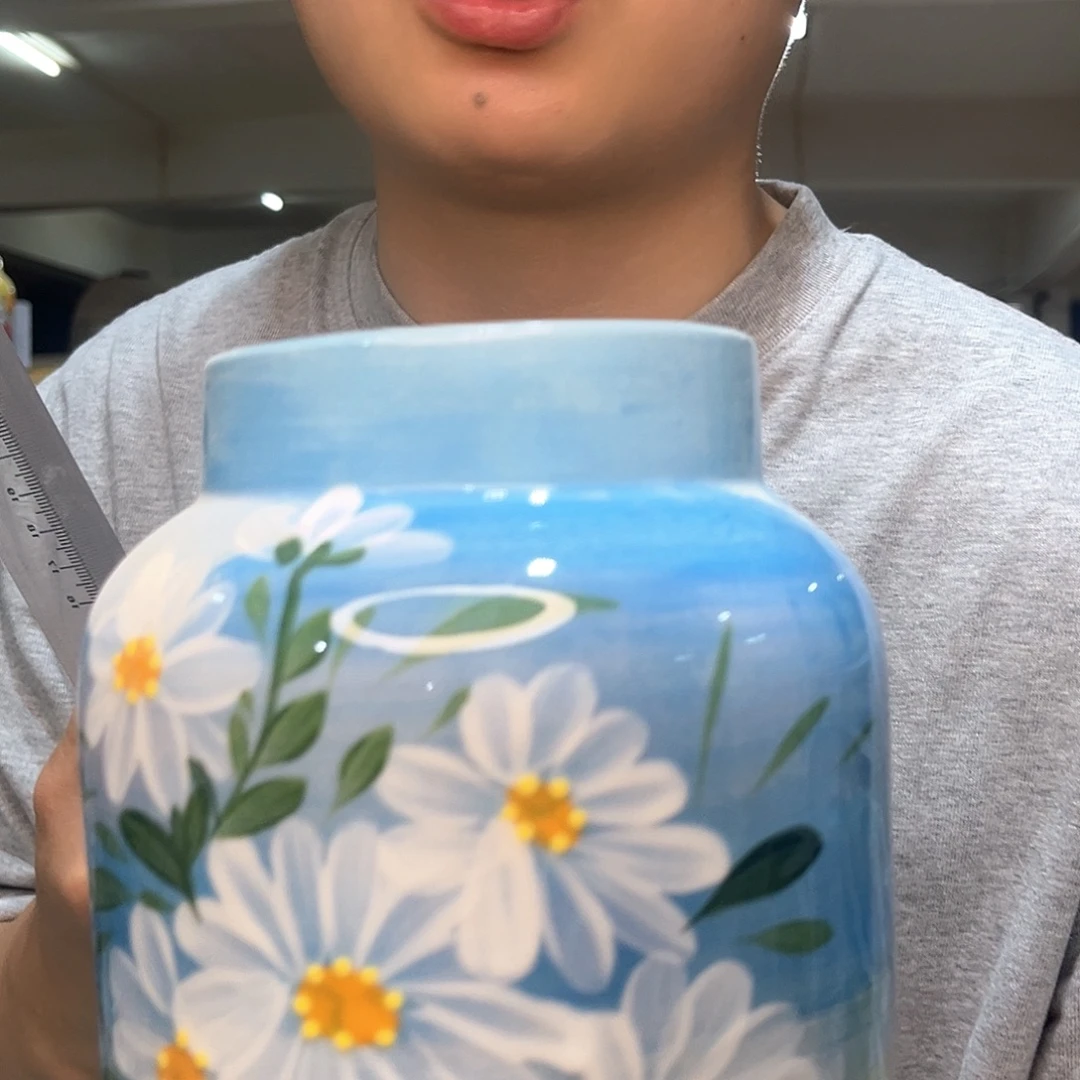 陶瓷手工手绘到手一个 27-8