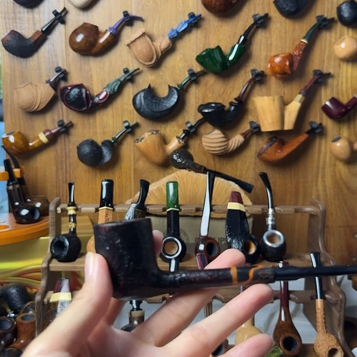 古***今石楠木烟斗军插烟斗