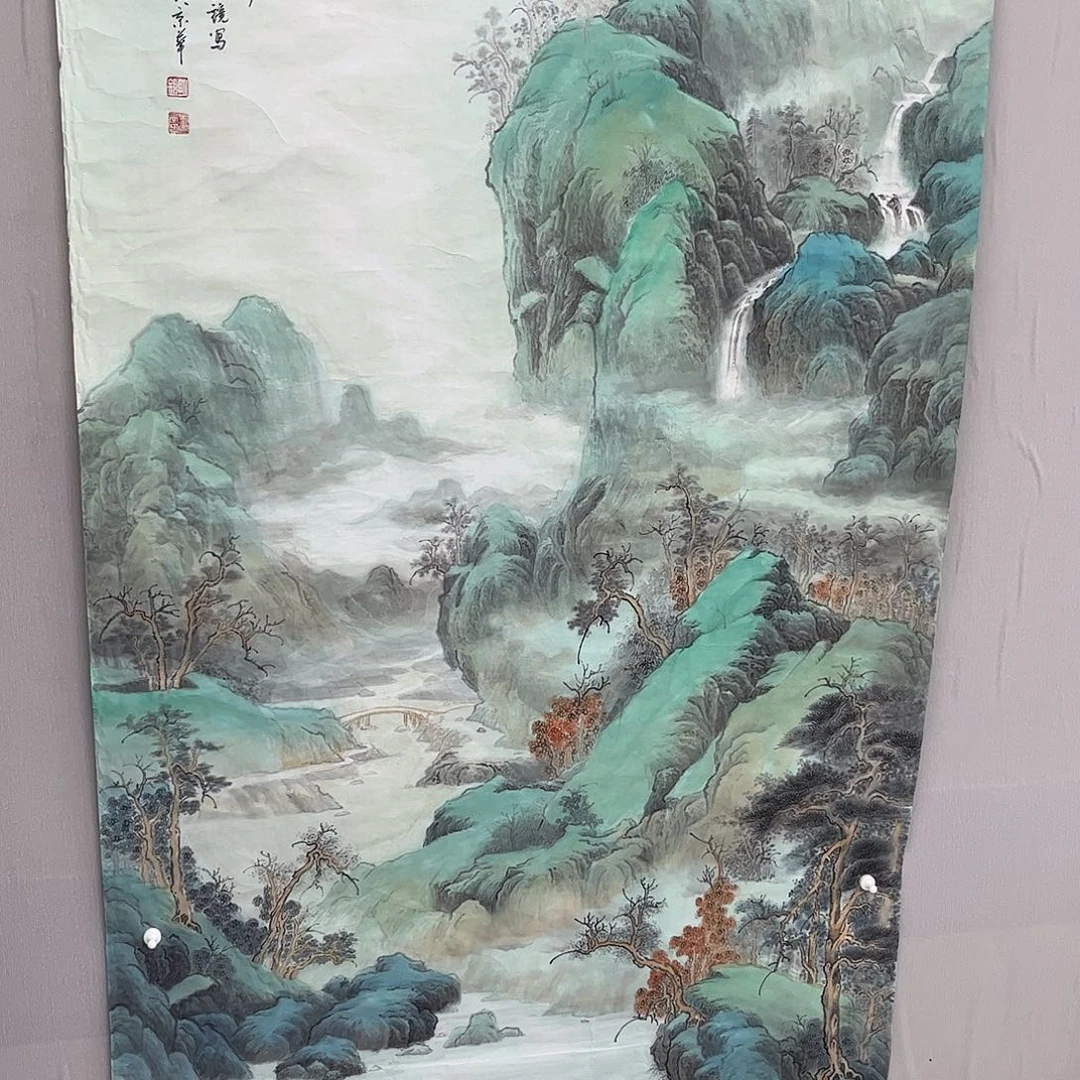 国画宣纸画画纯手绘作品