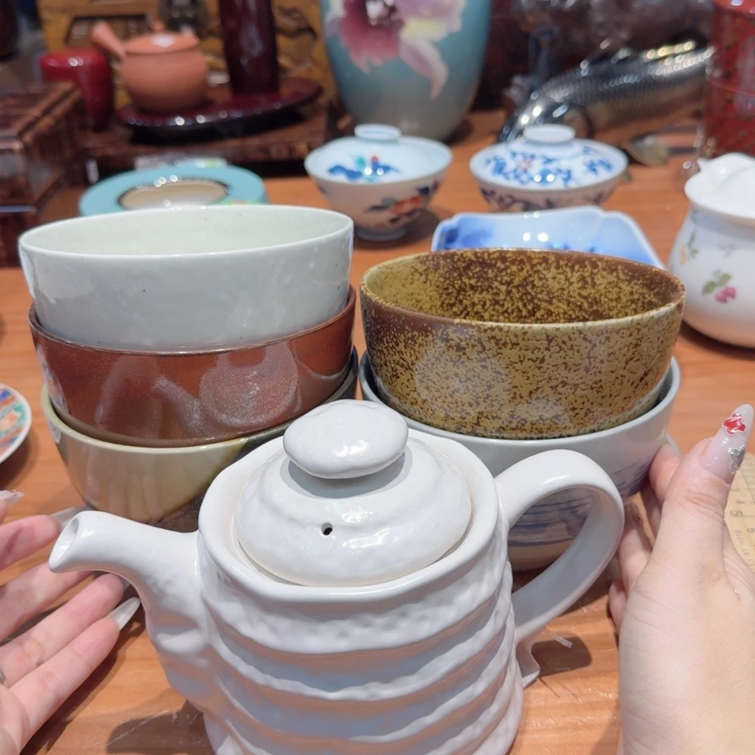 瓷片姗姗精品日瓷  漂亮   瓷器瓷片