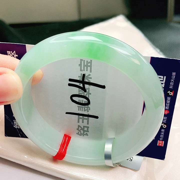 翡翠未镶嵌手镯缅甸天然a货翡翠手镯