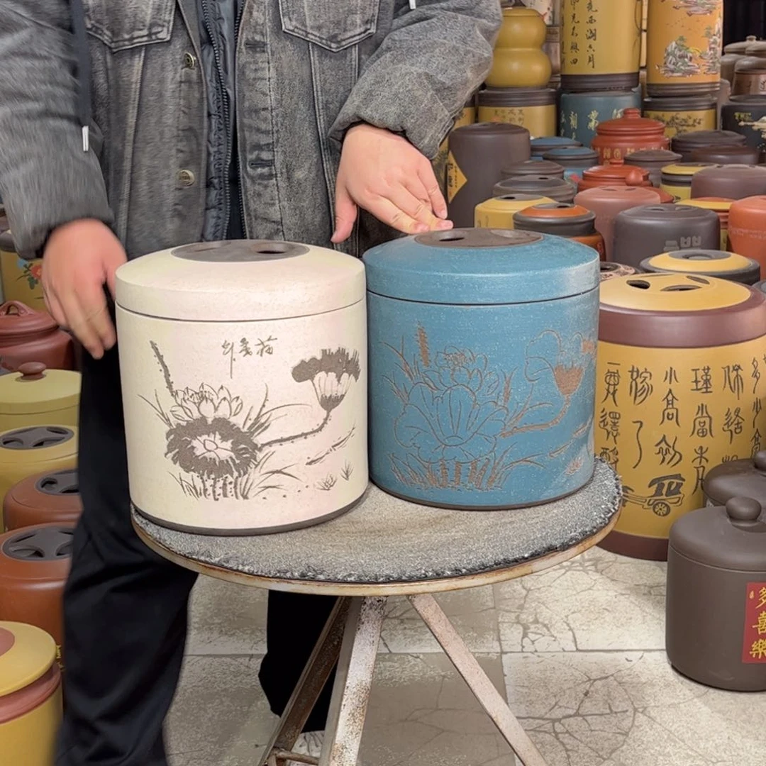 紫砂茶叶罐茶叶罐