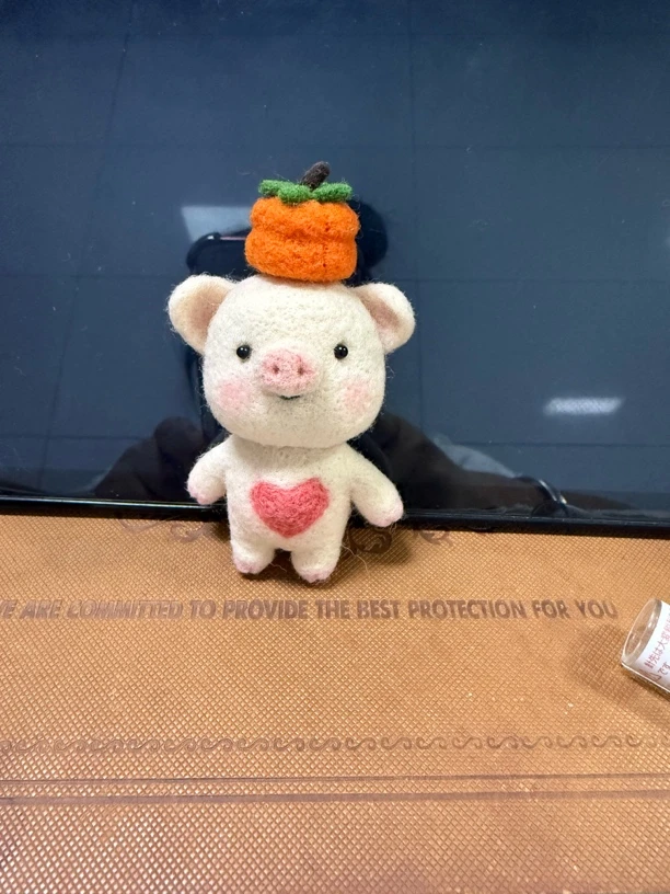 羊毛毡诸事顺利包包挂件车载挂饰情侣生日礼物