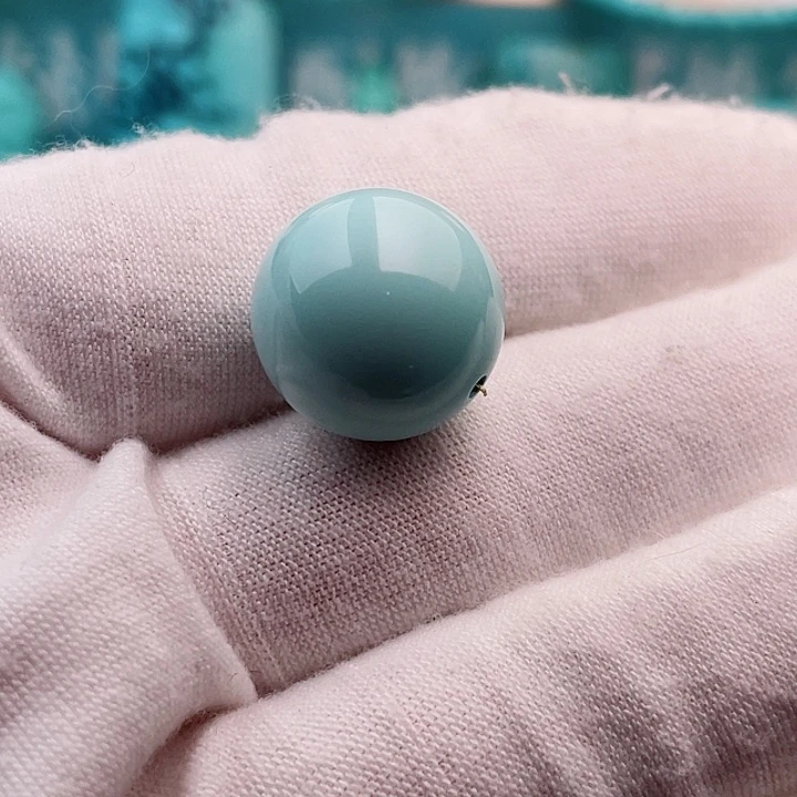 未镶嵌绿松石15.4m m