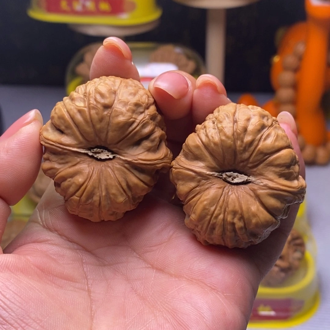 把件文玩核桃03南瓜墩41尺全品